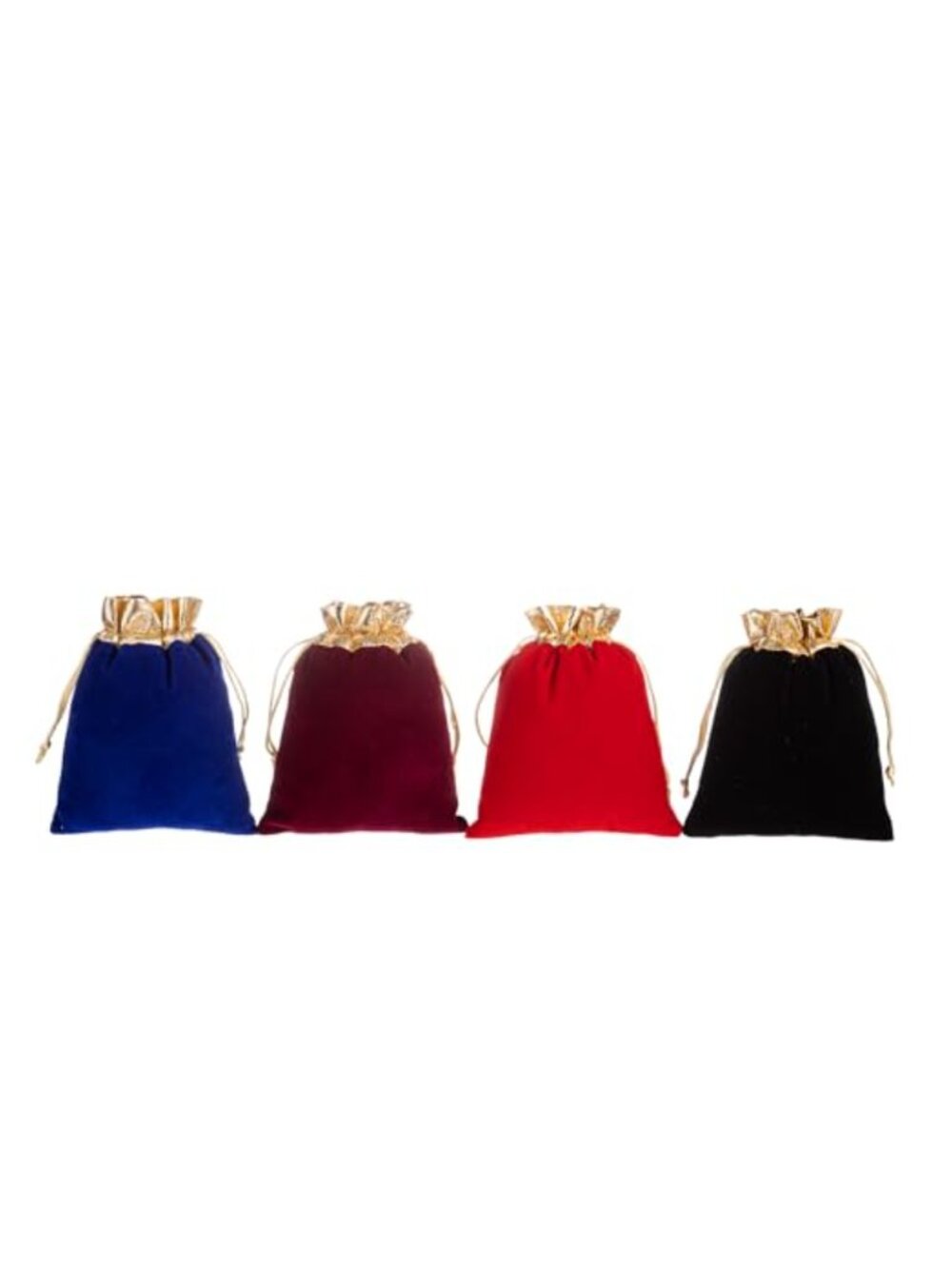 24pc Velvet Drawstring Gift Bags Jewelry Pouches Party Favors